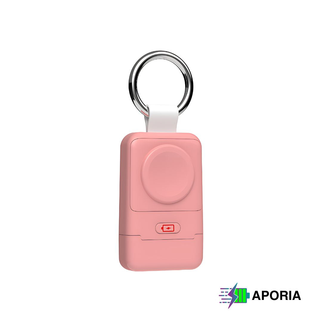Aporia Portable Wireless Charger for iWatch Pink