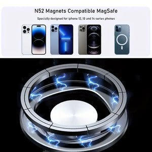 Phone Mount For MagSafe IPhone 15/14/13/12 Series And Magnetic Cases, Air Vent Car Phone Holder Mount Fit All Phone Design For All Tesla Model Y/3