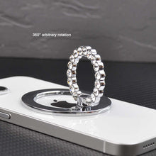 Load image into Gallery viewer, Mobile Phone Holder diamond Ring Strong Magnetic Metal Mobile Phone Ring Holder Metal
