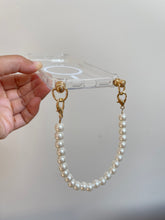 Load image into Gallery viewer, Aporia - MagSafe Clear Case + Pearl Wristlet for iPhone 15/14/13/12
