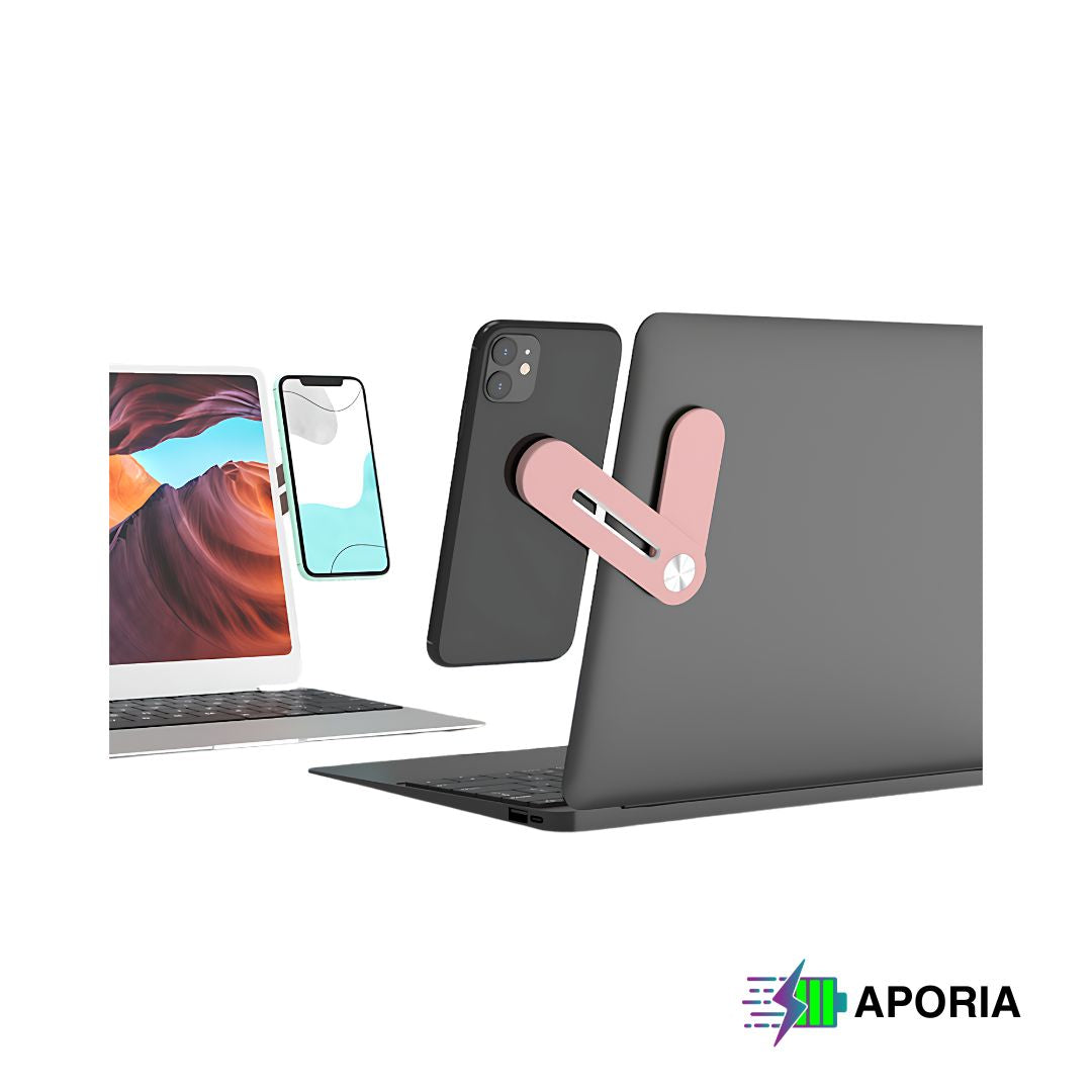 Aporia MagSafe Magnetic Laptop and Phone Mount Pink
