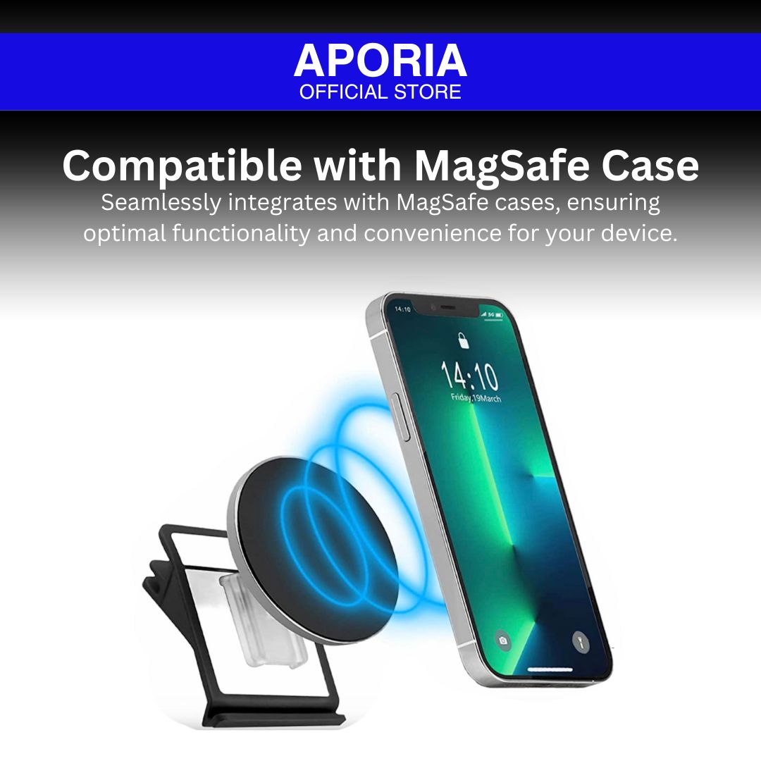 MagSafe for Tesla Model 3/Y for iPhone 15/14/13/12 Air Vent Mount: Secure and convenient iPhone 15 Pro Max, iPhone 15 Pro, iPhone 15 Plus, iPhone 15, iPhone 14 Pro Max, iPhone 14 Pro, iPhone 14 Plus, iPhone 14, iPhone 13 Pro Max, iPhone 13 Pro, iPhone 13 Mini, iPhone 13, iPhone 12 Pro Max, iPhone 12 Pro, iPhone 12 Mini, iPhone 12 holder designed for Tesla Model 3/Y, compatible with MagSafe technology. Seamlessly integrates with MagSafe cases, ensuring optimal functionality and convenience for your device.
