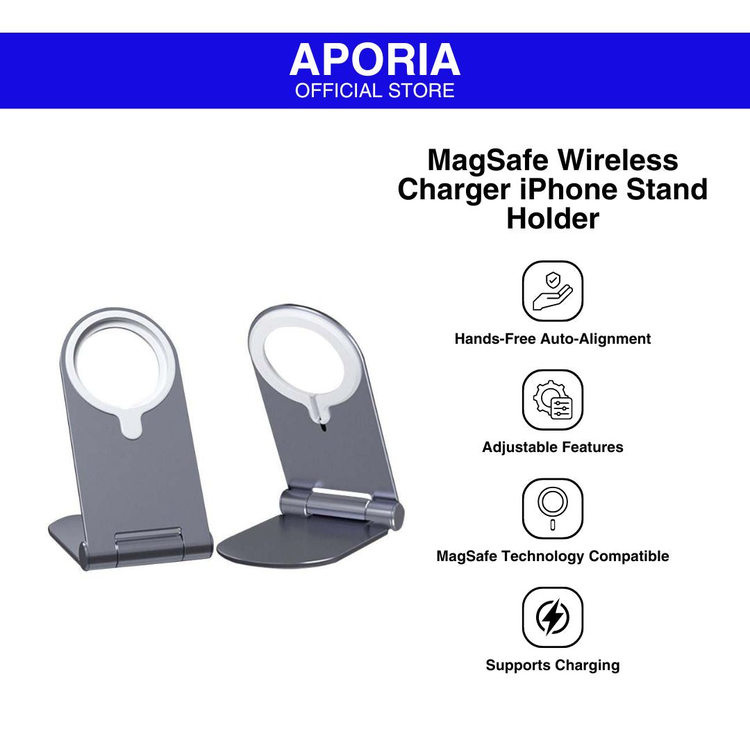 APORIA - MagSafe Foldable Wireless Charging Station iPhone +12 Stand