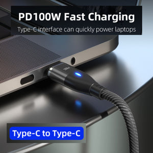 6 in 1 Magnetic charging cable that can use for type C to type C 