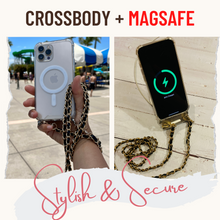 Load image into Gallery viewer, Aporia - MagSafe Clear Case for iPhone 15/14/13/12 + Your Choice of Chains
