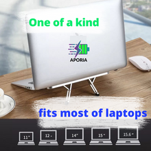 Load image into Gallery viewer, Invisible Super Slim Aluminum Alloy Metal Laptop Stand
