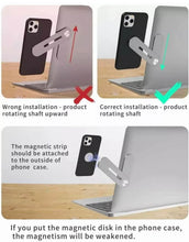 Load image into Gallery viewer, Side-by-Side Easy Viewing Extension Mount Clip for Phone and Laptop Mount
