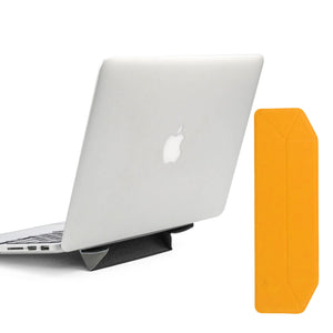 Invisible & Vegan Laptop Stand Lightweight Foldable Portable & Adhesive