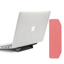Load image into Gallery viewer, Invisible &amp; Vegan Laptop Stand Lightweight Foldable Portable &amp; Adhesive
